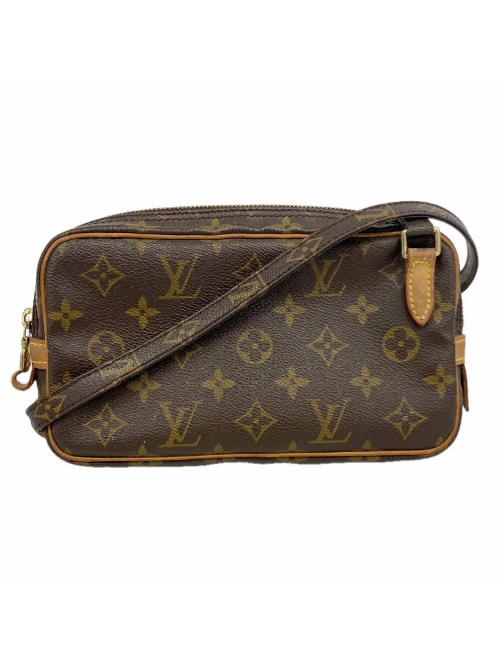 Louis Vuitton Shoulder Bag Monogram Pochette Marly Bandouliere Brown